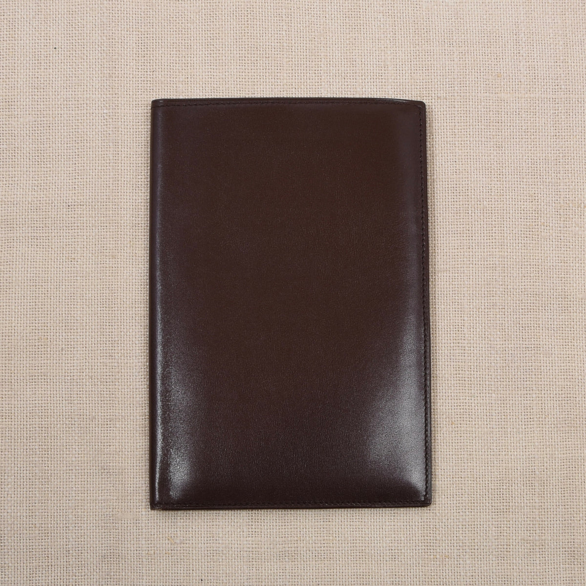 NOS Luxus Butterweich Leder Reisebrieftasche - Braun