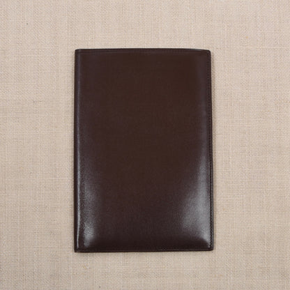 NOS Luxus Butterweich Leder Reisebrieftasche - Braun