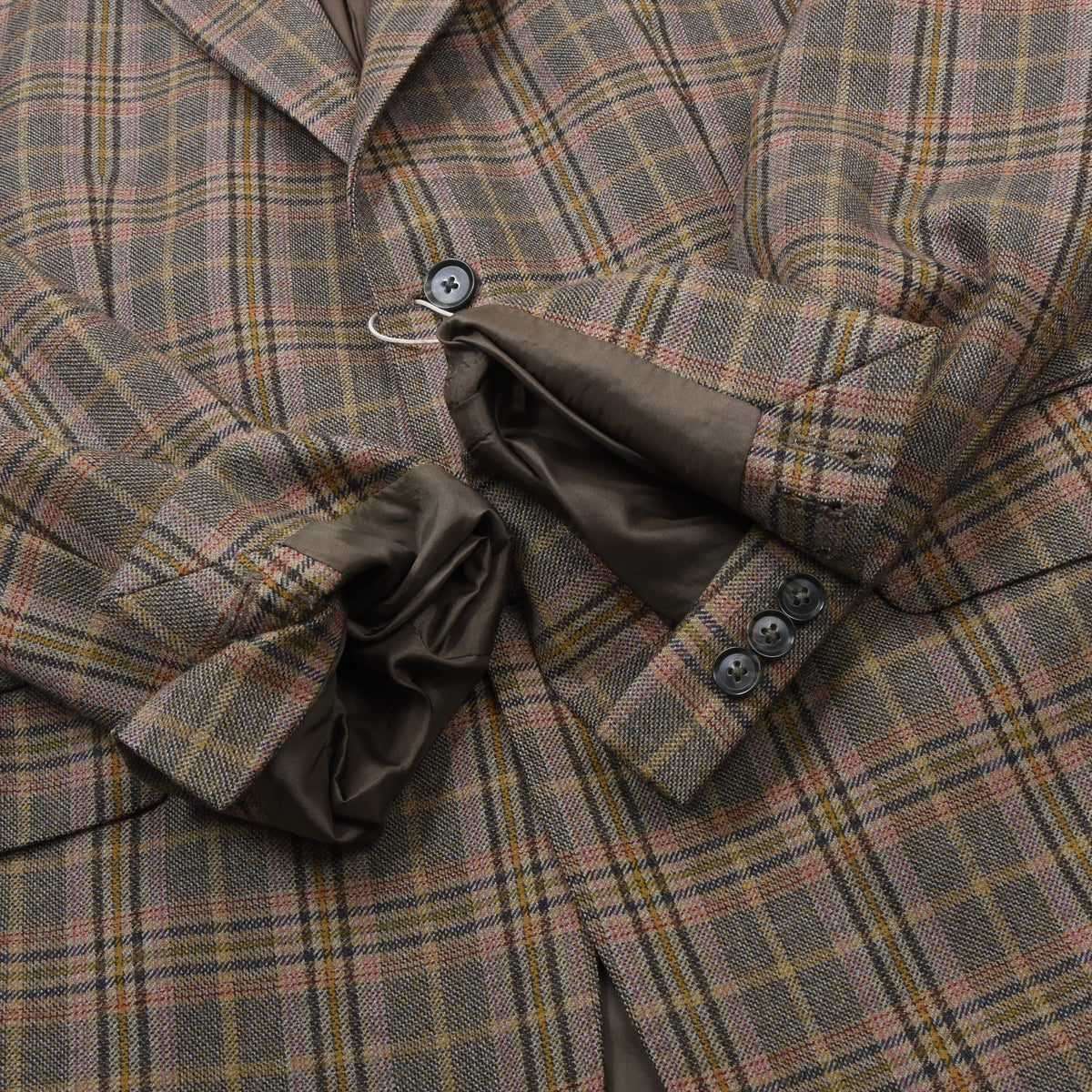 Bespoke Dormeuil Scottie Wool Jacket Size ca. 54/54L