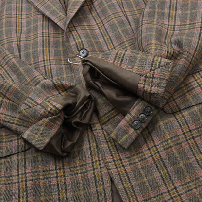 Bespoke Dormeuil Scottie Wool Jacket Size ca. 54/54L
