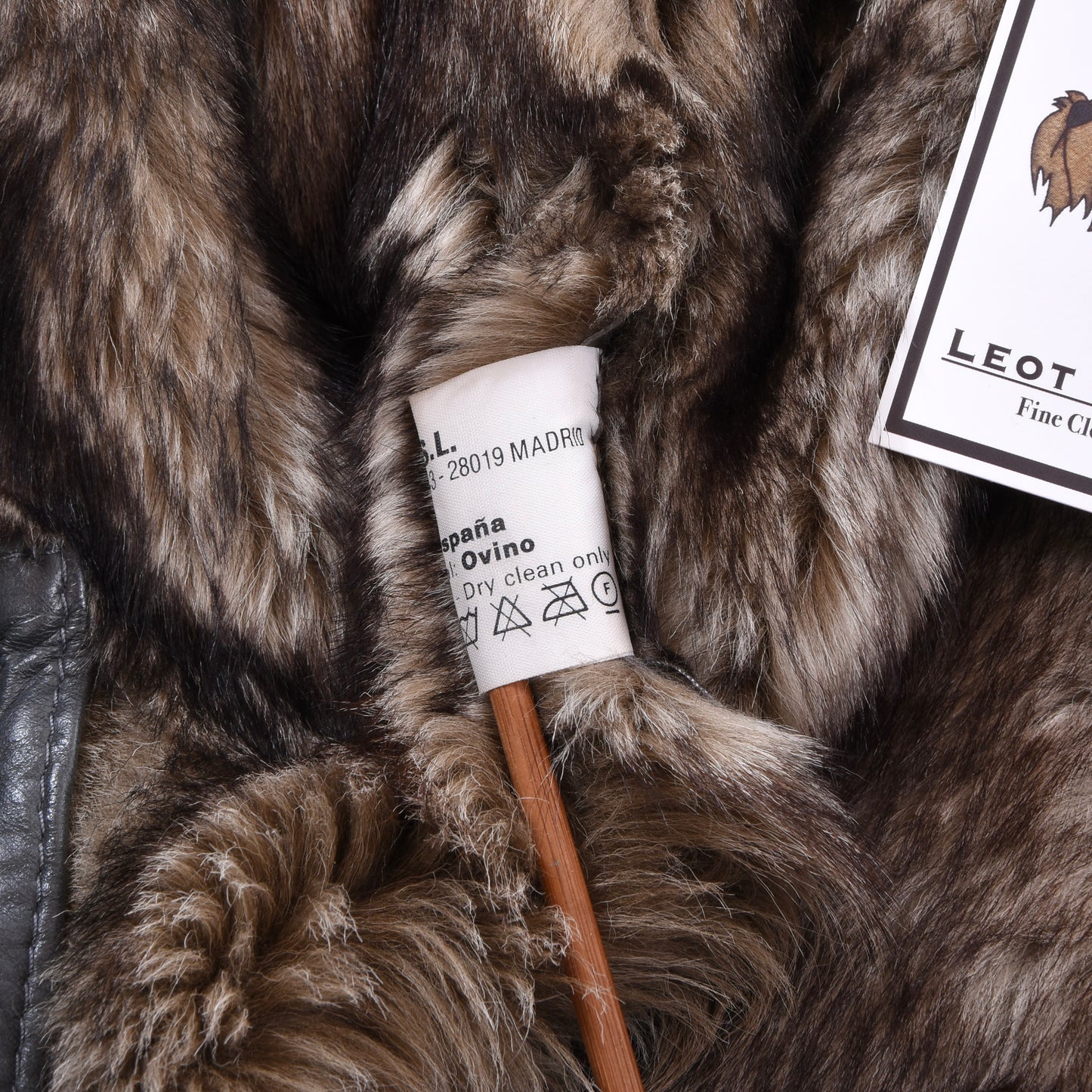 Adarcrea Shearling Buttersoft Coat Size 50 Chest ca. 59cm