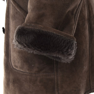 Shearling jacket Louis Vuitton Brown size 50 FR in Shearling - 32652421