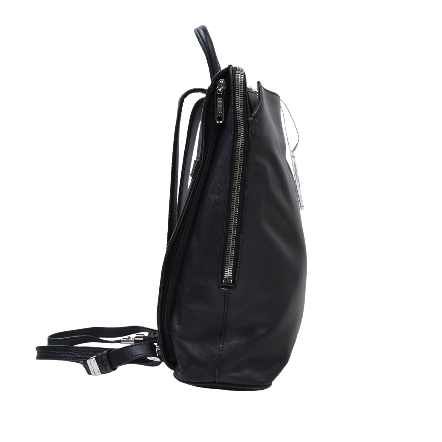 Bree Leather Rucksack - Black