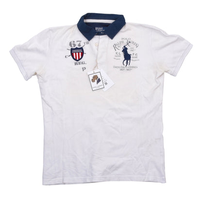 Polo Ralph Lauren & Lacoste 2x Polo Shirts Size XL ca. 56.5cm - Black & White