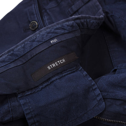 PT01 Pants/Chinos Model Edgard Size 50 Stretch Slim Fit ca. 45cm - Blue