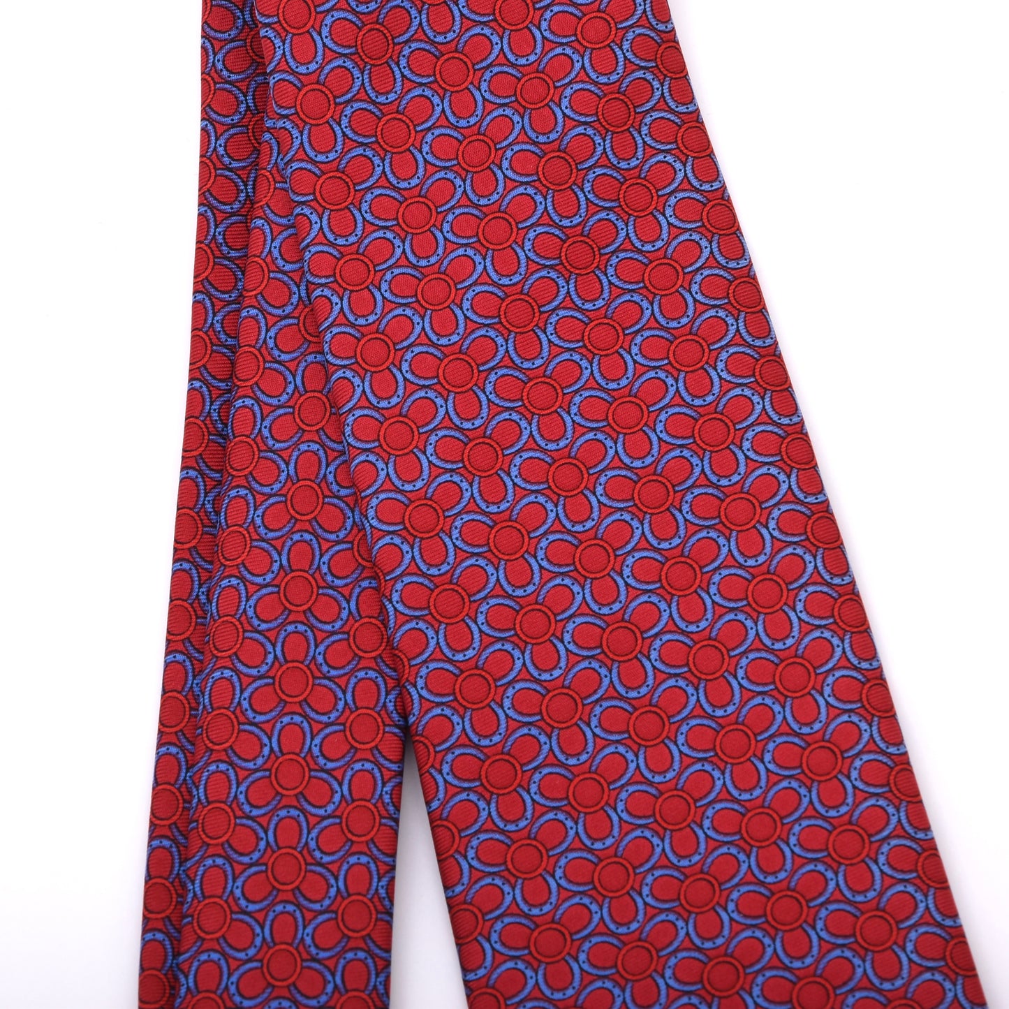 Brooks Brothers 346 Silk Tie Made in USA - Blue/Red Floral
