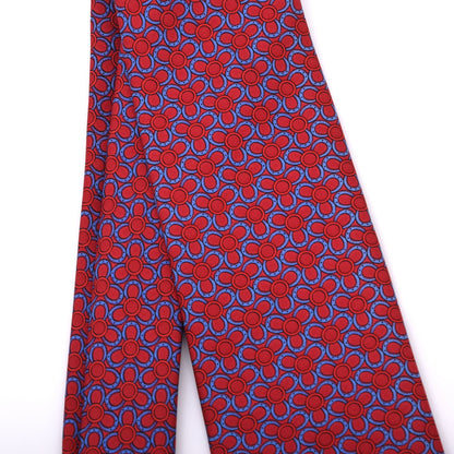 Brooks Brothers 346 Silk Tie Made in USA - Blue/Red Floral