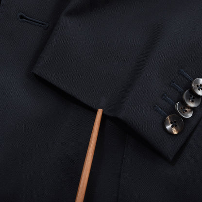 Boglioli Wool Jacket Size 48 Chest ca. 52cm - Navy Blue