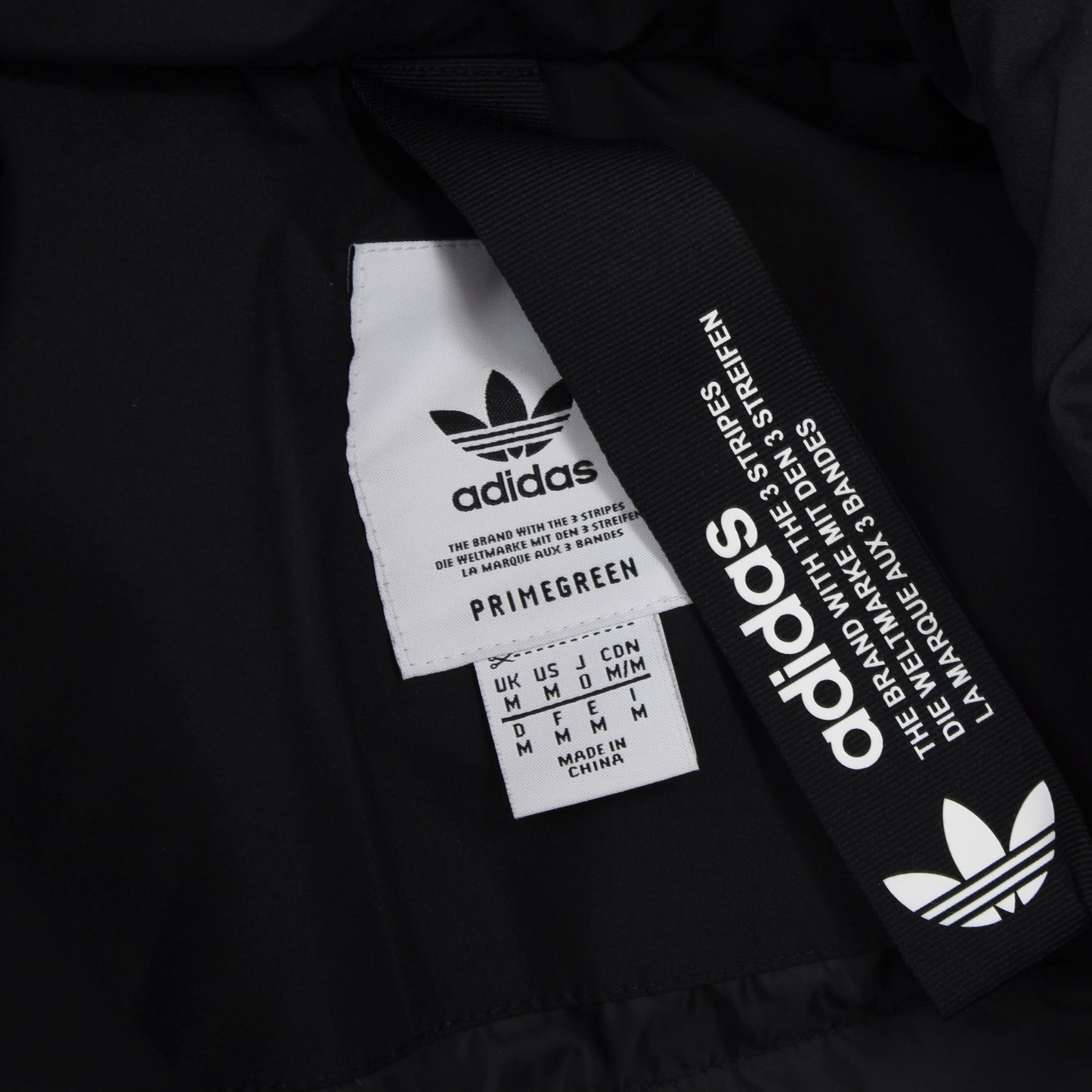 Adidas Primegreen Daunenjacke Größe M - Schwarz