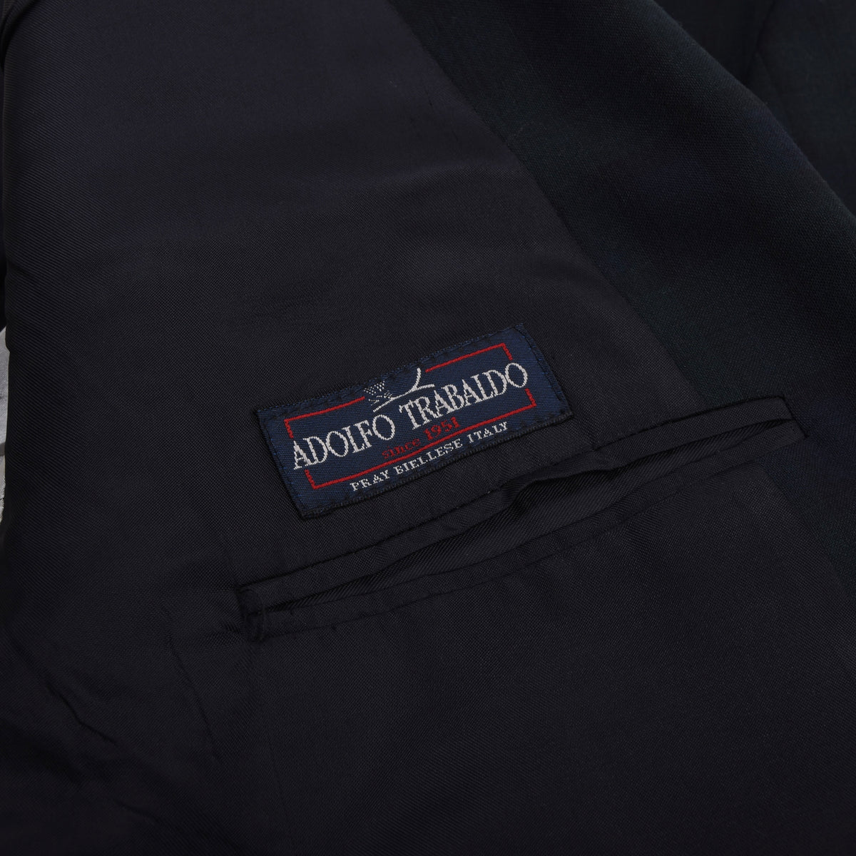 Alex Wool Jacket Made in Italy Size 54  - Blackwatch