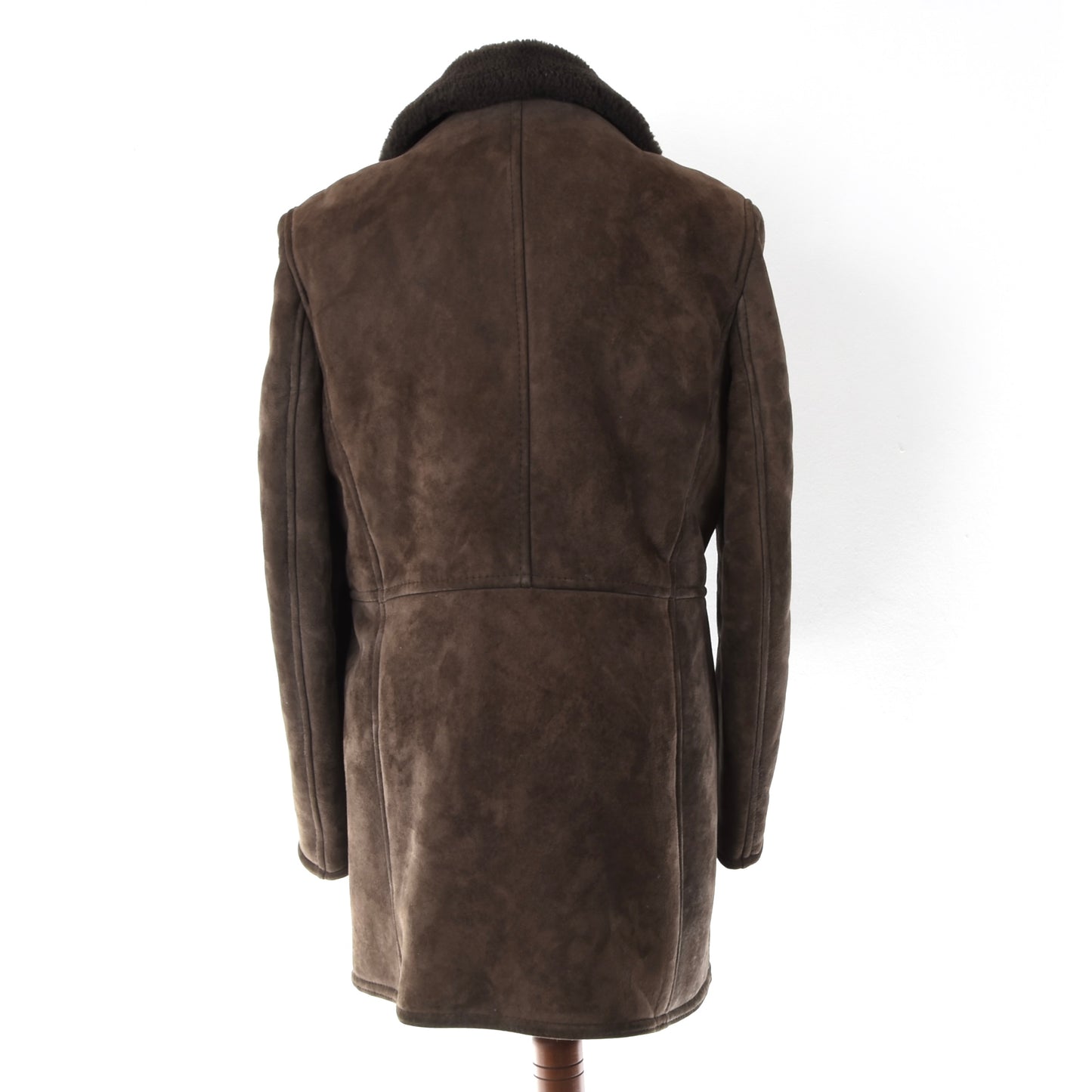 Vintage Shearling Coat Size 50 - Brown