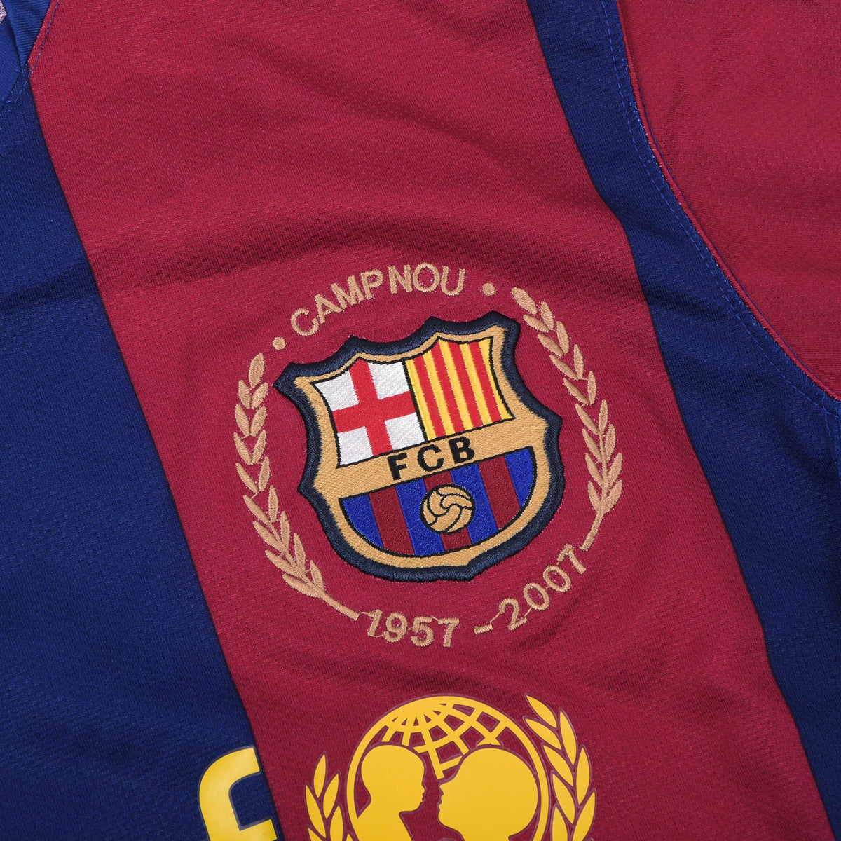 Nike 2007-2008 FC Barcelona Home Jersey Size M