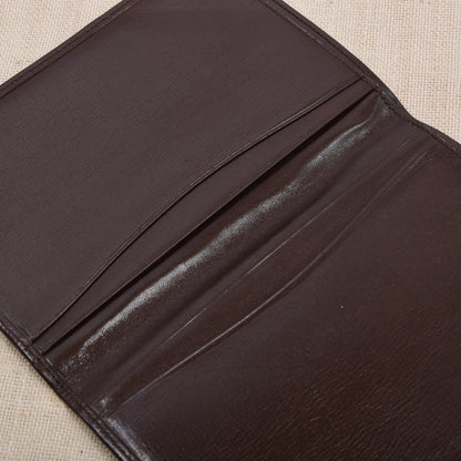 NOS Luxus Butterweich Leder Reisebrieftasche - Braun