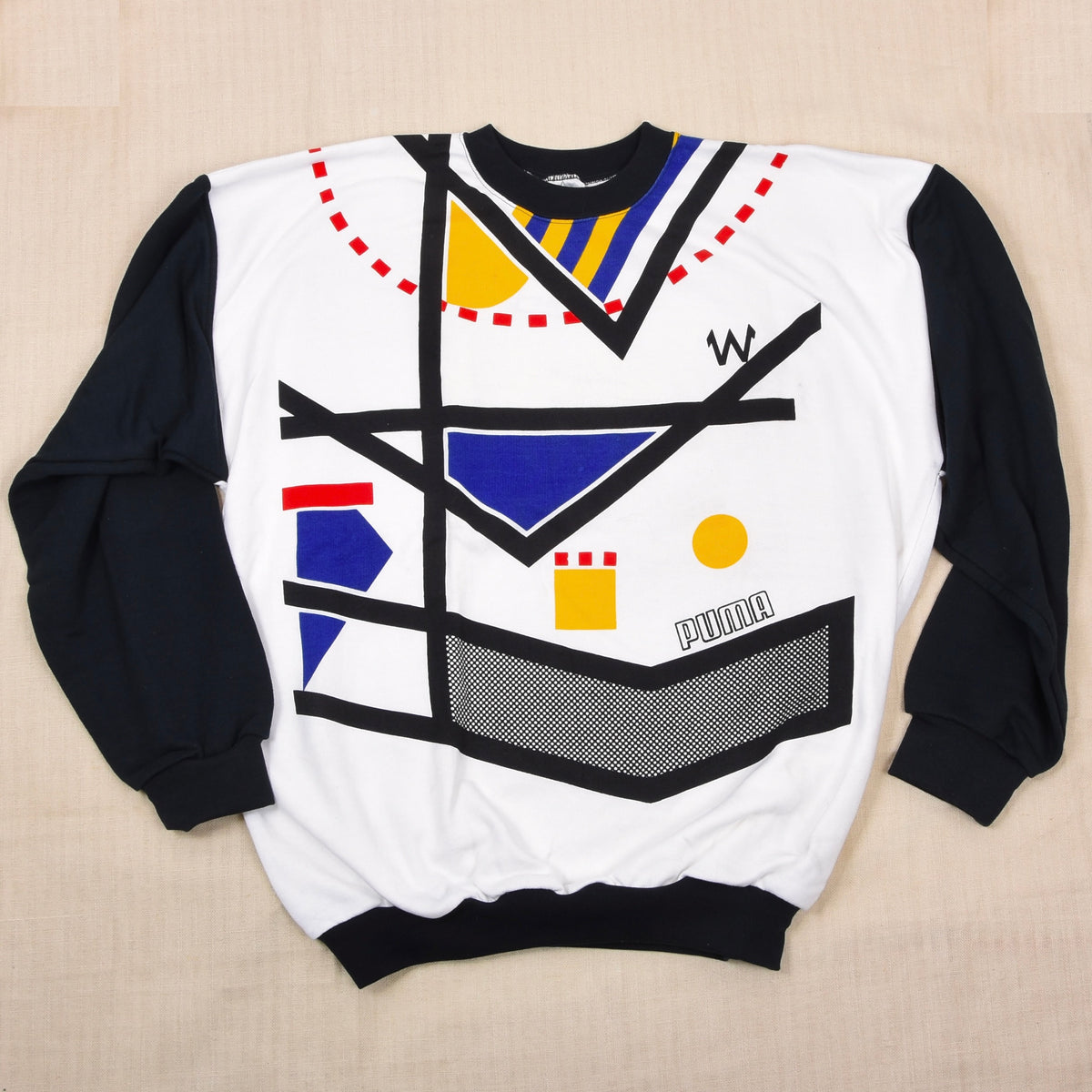 Vintage Puma Sweatshirt Gr. 7 - Grafik