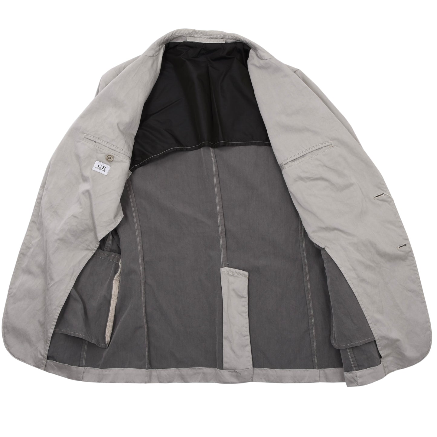 C.P. Company Baumwoll-Nylon Jacke Größe 50 Brust ca. 53,5cm - Beige/Braun