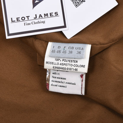 Belfe Suede Blouson/Jacket Size 46 - Tobacco Brown