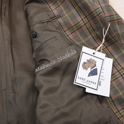 Bespoke Dormeuil Scottie Wool Jacket Size ca. 54/54L