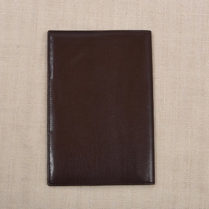 NOS Luxus Butterweich Leder Reisebrieftasche - Braun