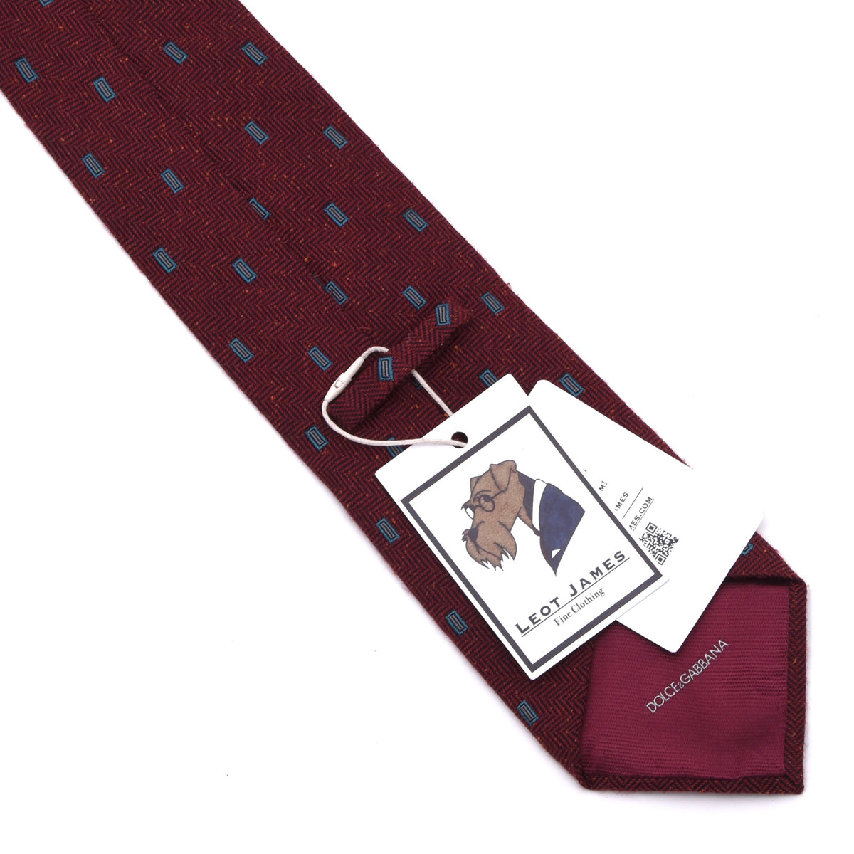 Dolce & Gabbana Silk-Wool-Viscose Tie Made in Italy