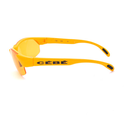 Cebe Mod. 1705 Fahrradsonnenbrille Hergestellt in Frankreich - Gelb