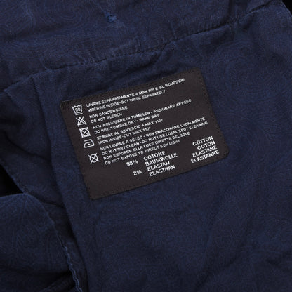 PT01 Pants/Chinos Model Edgard Size 50 Stretch Slim Fit ca. 45cm - Blue