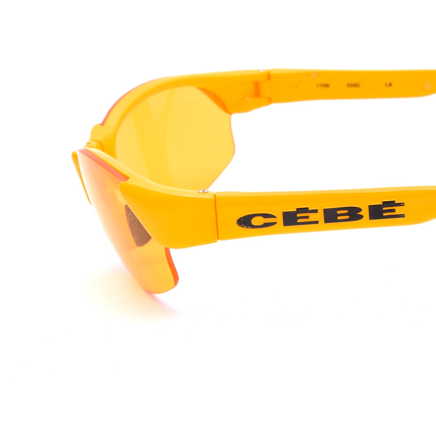 Cebe Mod. 1705 Fahrradsonnenbrille Hergestellt in Frankreich - Gelb