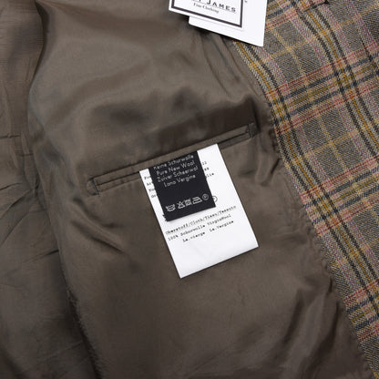Bespoke Dormeuil Scottie Wool Jacket Size ca. 54/54L