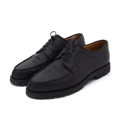 Lederer Split Toe Norweger Schuhe Gr. 42 – Schwarz