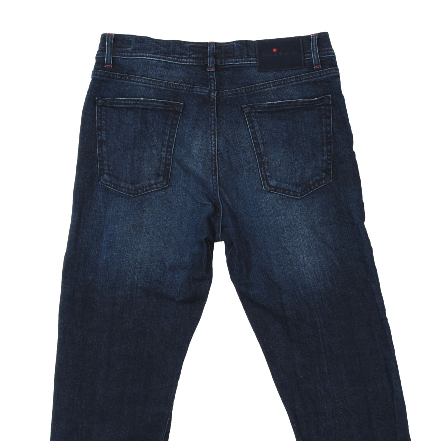 Kiton Napoli Jeans Size W33 Slim ca. 41cm - Blue