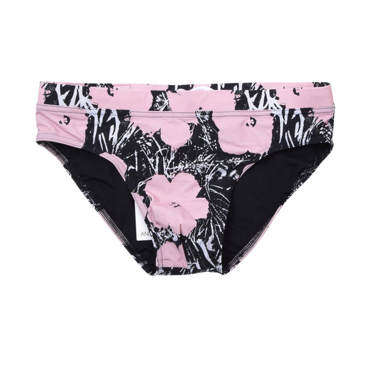 Neu mit Etikett: Andy Warhol x Calvin Klein Badehose, Größe M – Pink Hibiscus