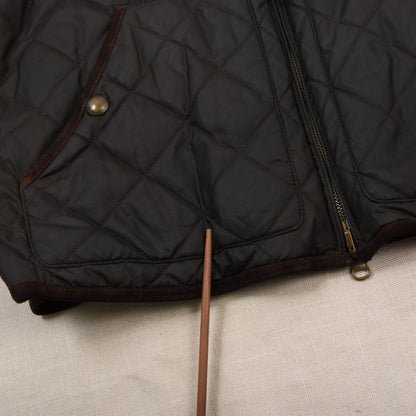 Vintage Polo Ralph Lauren Wendbare Steppjacke Gr. L - Grün/Marineblau