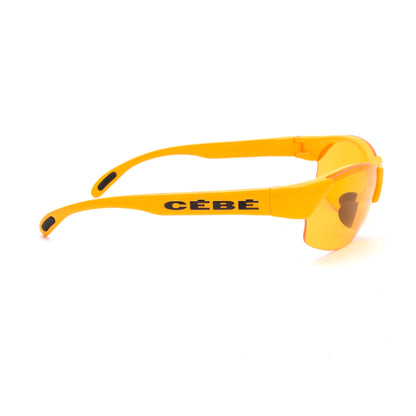Cebe Mod. 1705 Fahrradsonnenbrille Hergestellt in Frankreich - Gelb