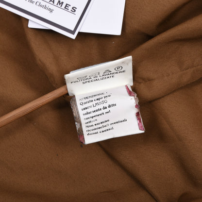 Belfe Suede Blouson/Jacket Size 46 - Tobacco Brown