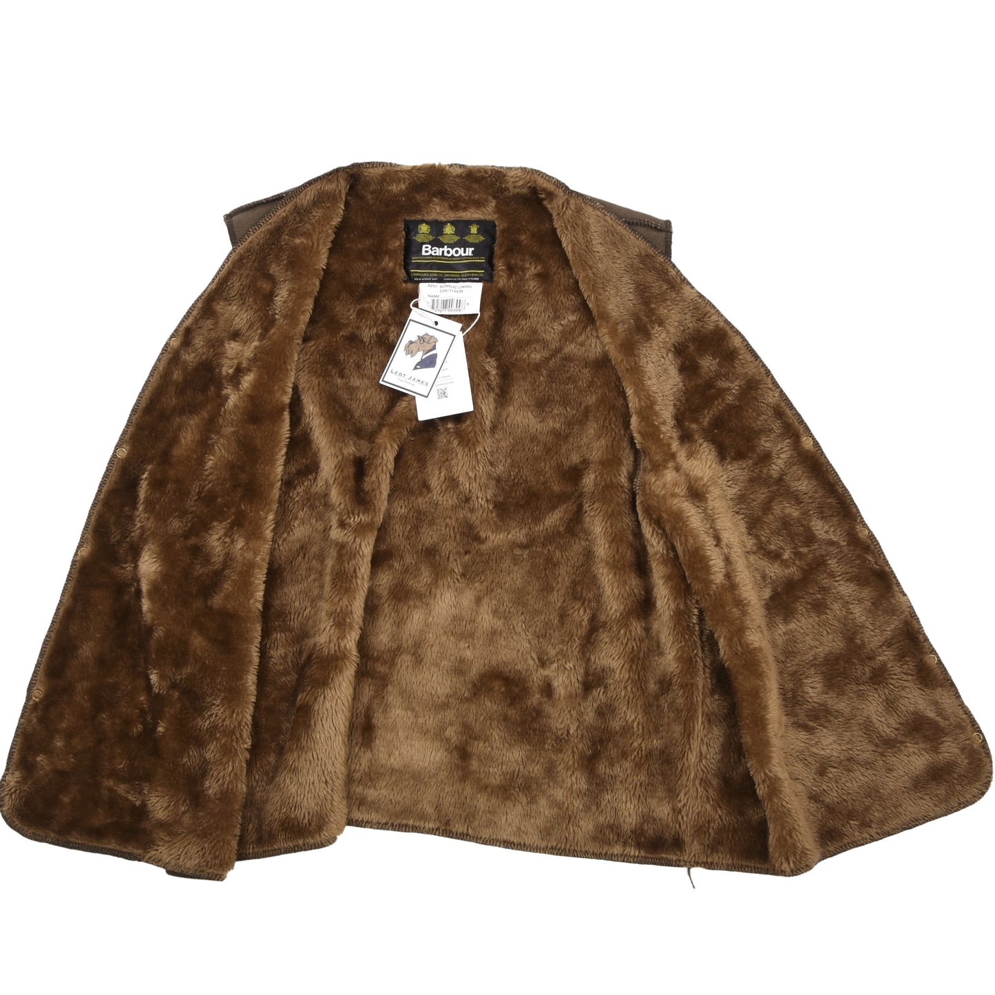 Barbour A297 Acrylic Lining Size C44/112cm - Brown
