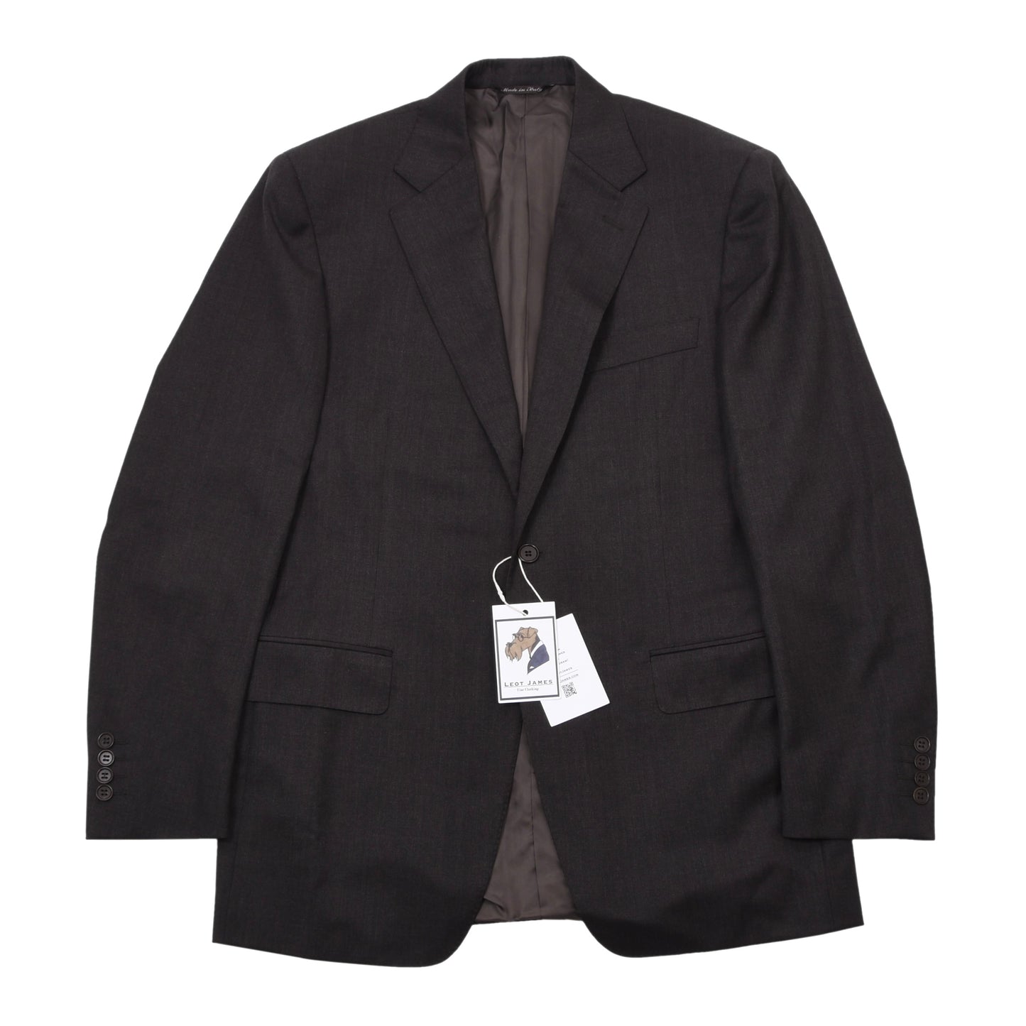 Canali Wolljacke Größe 48 Brust ca. 53cm - Braun