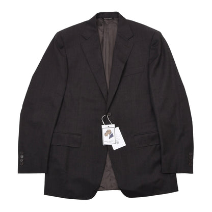 Canali Wolljacke Größe 48 Brust ca. 53cm - Braun