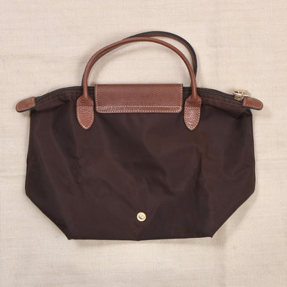 Longchamp Paris Le Pliage "Type S" Tasche ca. 32cm - Braun