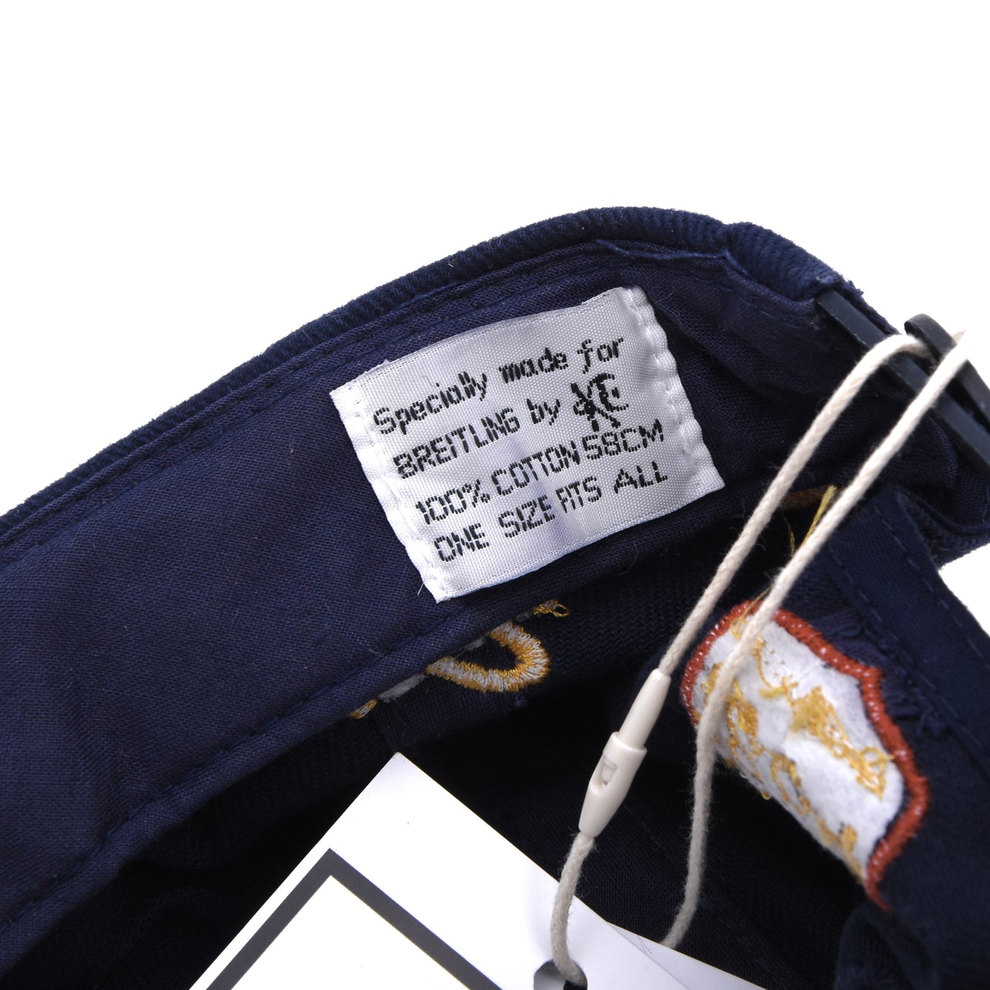 Breitling Baseballmütze Einheitsgröße - Navy/Gelb