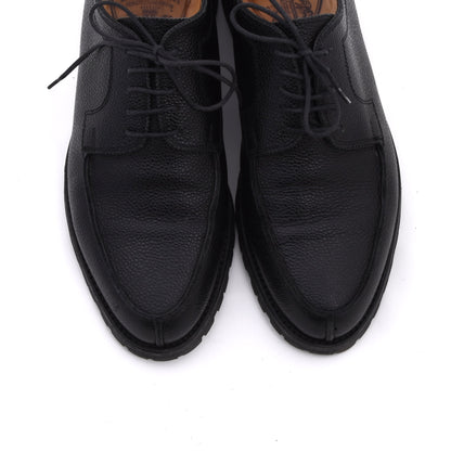 Lederer Split Toe Norweger Schuhe Gr. 42 – Schwarz