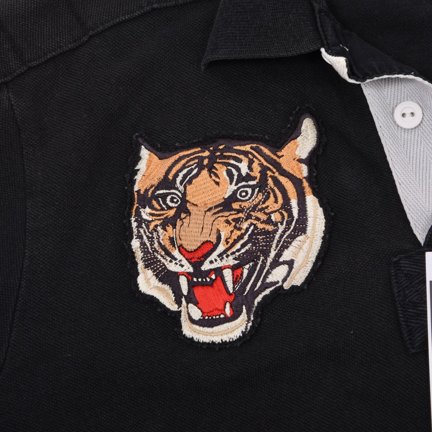 Polo Ralph Lauren Poloshirt Größe M Custom Fit ca. 52cm - Tiger/Football