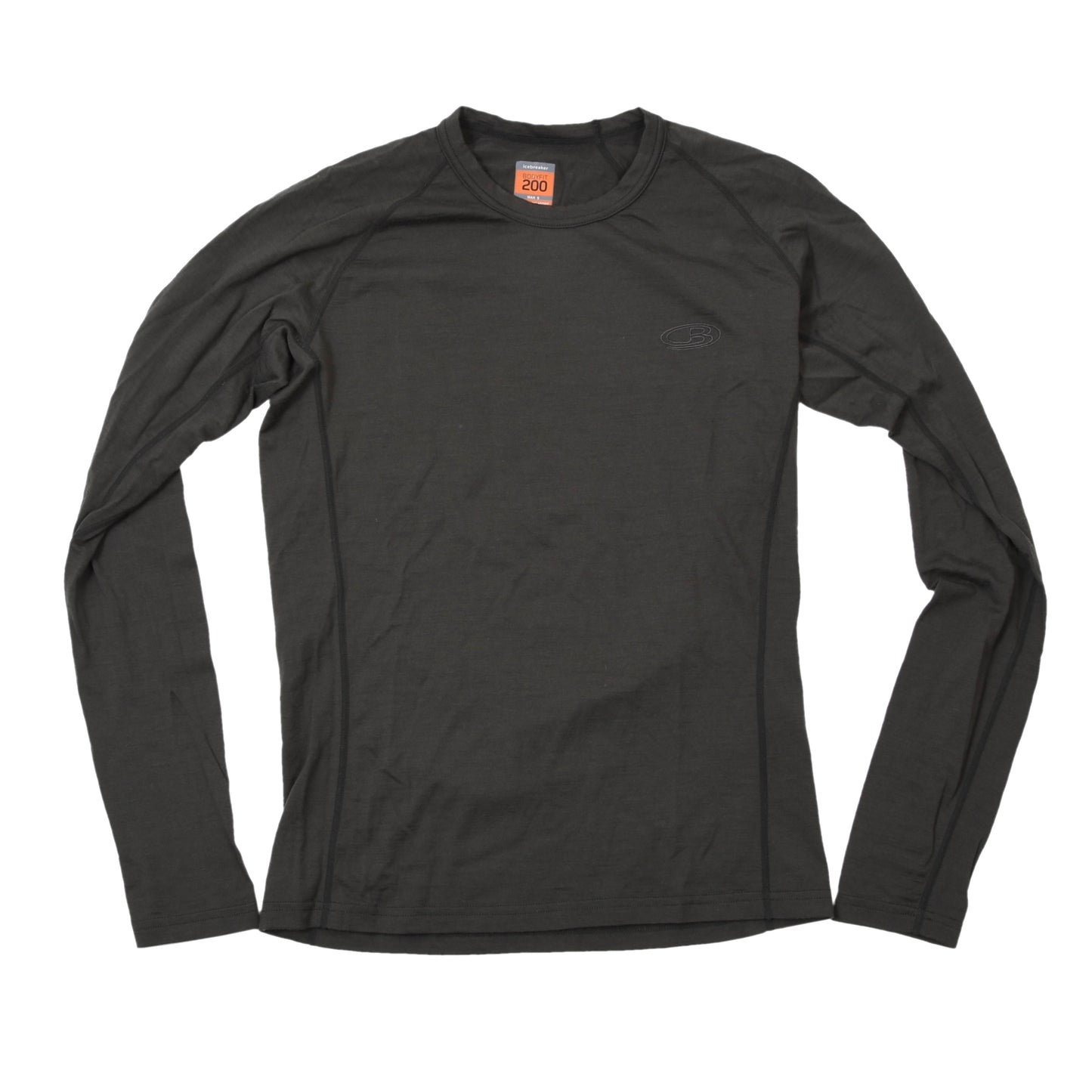 Icebreaker Bodyfit 200 100% Merino Wool Shirt Size S ca. 45.5cm - Green