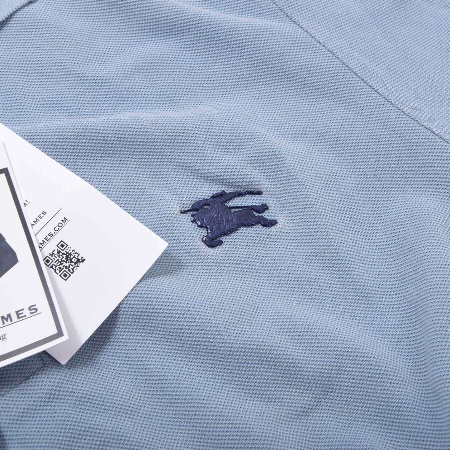 Burberry London 3x Polo Shirts Size S ca. 47-55cm - Blue/Yellow/Navy