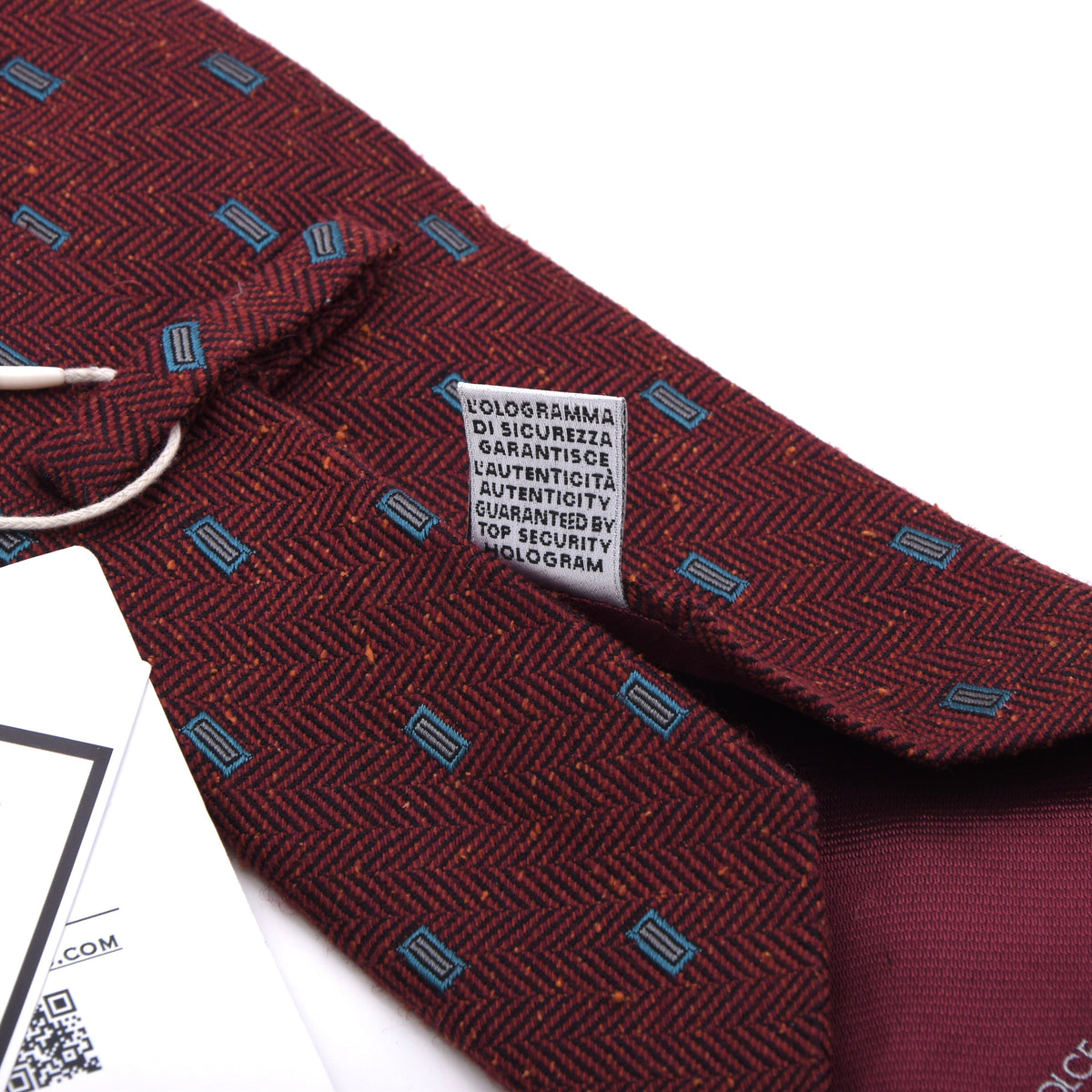 Dolce & Gabbana Silk-Wool-Viscose Tie Made in Italy