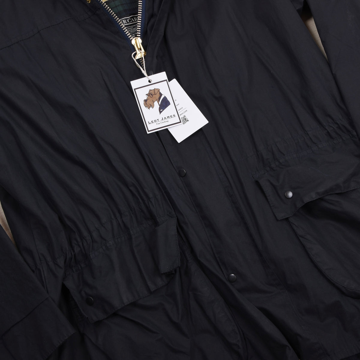 Vintage Barbour Durham Made in England - Navy
