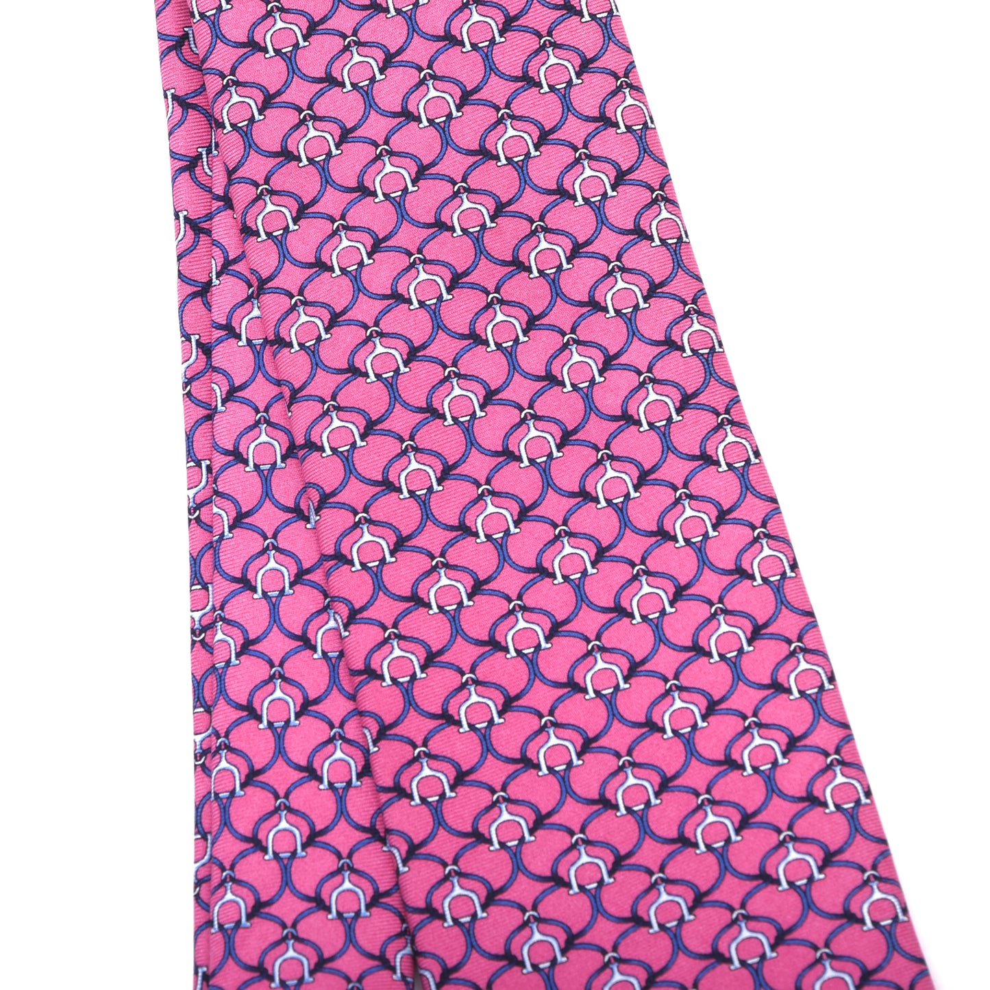 Brooks Brothers 346 Seidenkrawatte Made in USA - Pink Pferdesport