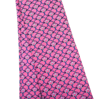Brooks Brothers 346 Seidenkrawatte Made in USA - Pink Pferdesport