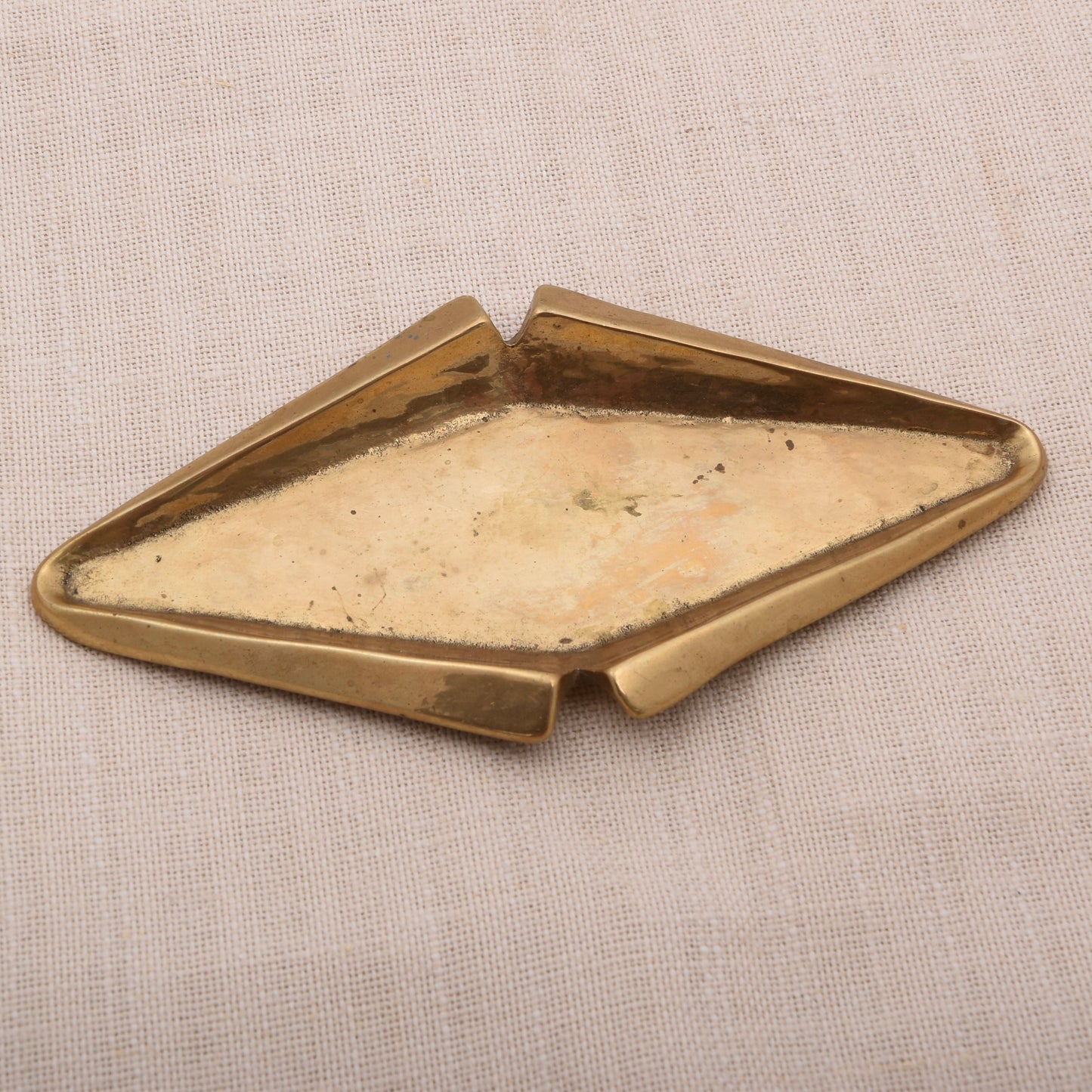 Vintage Messing-Ablageschale von Candela