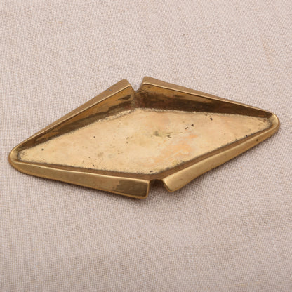 Vintage Messing-Ablageschale von Candela