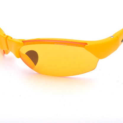 Cebe Mod. 1705 Fahrradsonnenbrille Hergestellt in Frankreich - Gelb