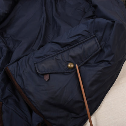 Vintage Polo Ralph Lauren Wendbare Steppjacke Gr. L - Grün/Marineblau
